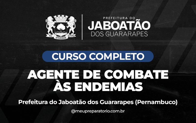 Agente de Combate às Endemias - Jaboatão dos Guararapes - PE