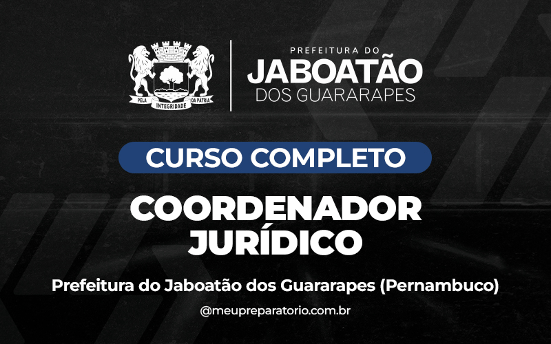Coordenador Jurídico - Jaboatão dos Guararapes - PE