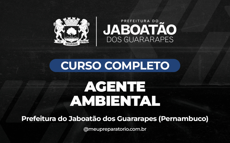 Agente Ambiental - Jaboatão dos Guararapes - PE