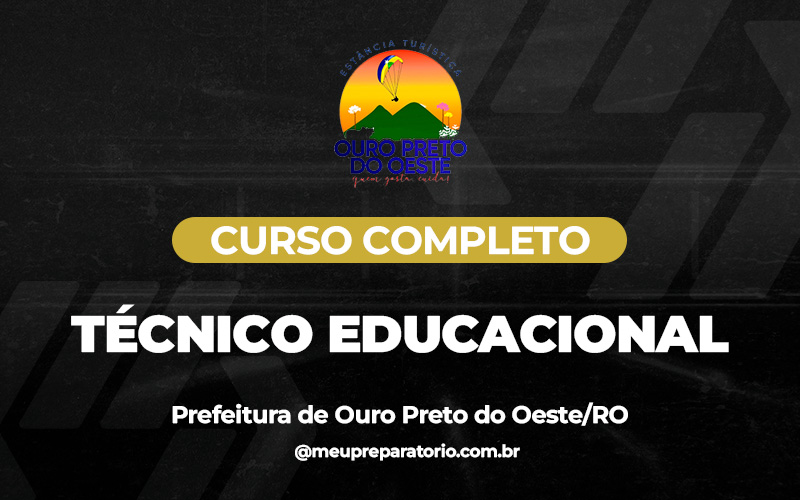 Técnico Educacional - Ouro Preto do Oeste (RO)