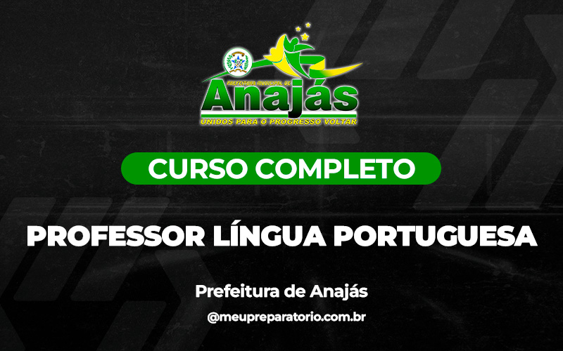 Professor Língua Portuguesa - Anajás (PA)