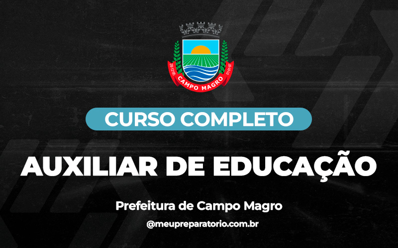Auxiliar de Educação  - Campo Magro (PR)
