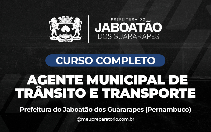 Agente de Trânsito - Jaboatão dos Guararapes - PE