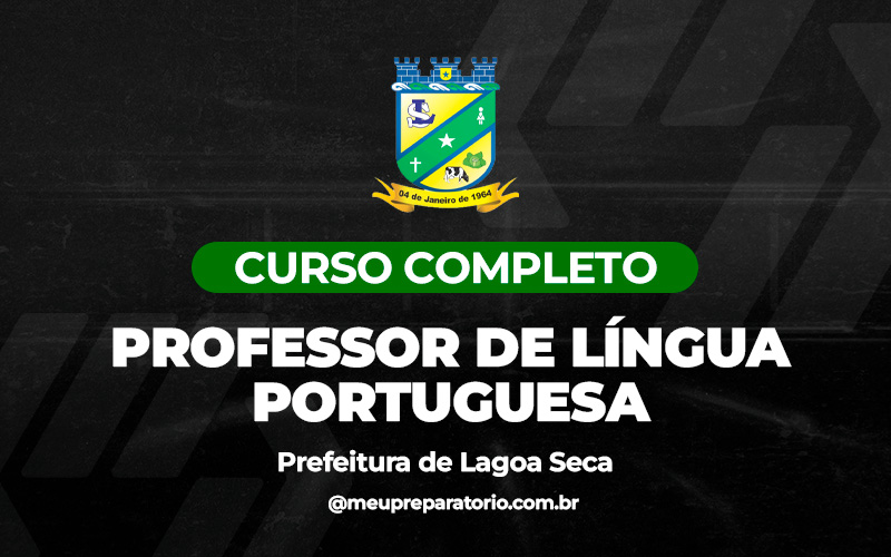 Professor de Língua Portuguesa - Lagoa Seca (PB)