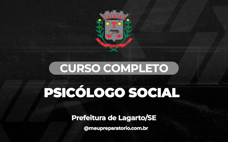 Psicólogo Social - Lagarto - SE