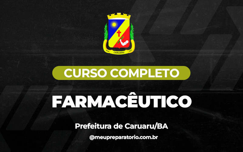 Farmacêutico - Caruaru - PE 