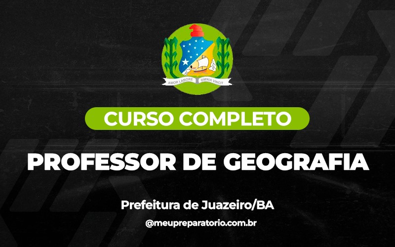 Professor Geografia -  Juazeiro (BA)