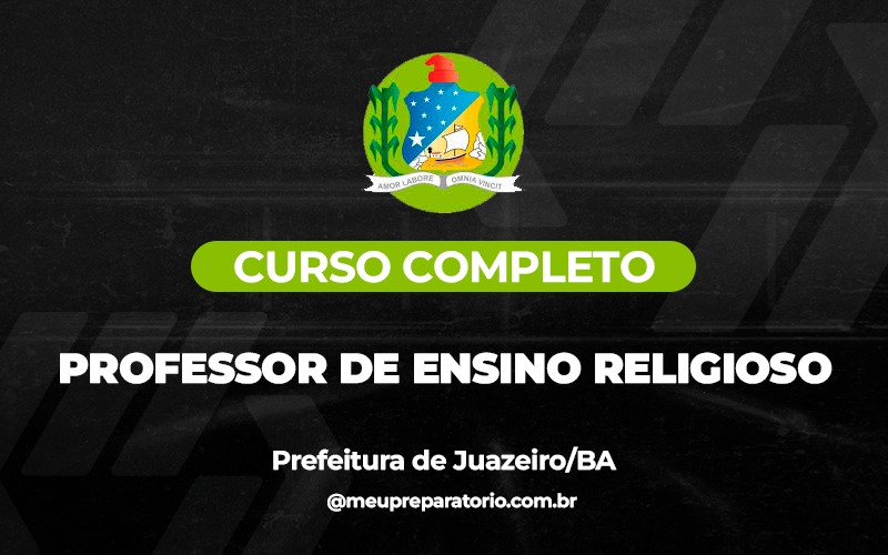 Professor de Ensino Religioso - Juazeiro (BA)