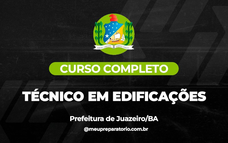  Técnico Em Edificações  - Juazeiro (BA)