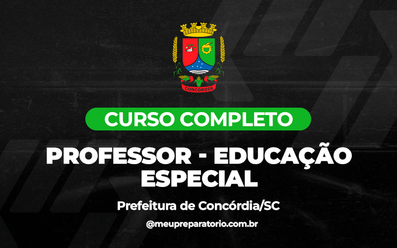 Professor – Educação Especial -  Concórdia (SC)