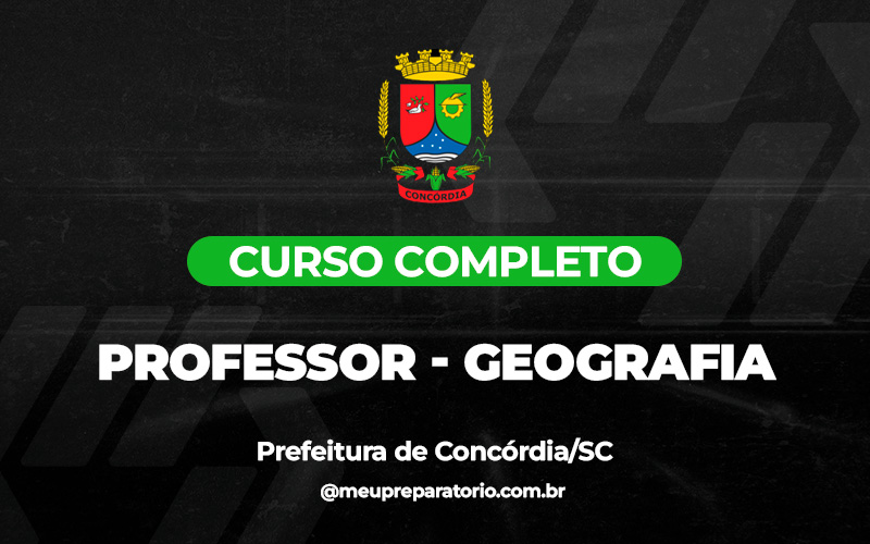 Professor – Geografia -  Concórdia (SC)