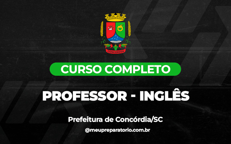 Professor – Inglês -  Concórdia (SC)