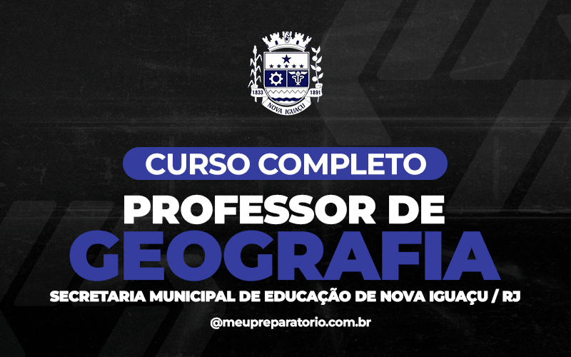 Professor de Geografia - Nova Iguaçu (RJ)