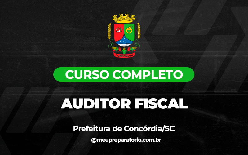 Auditor Fiscal-  Concórdia (SC)