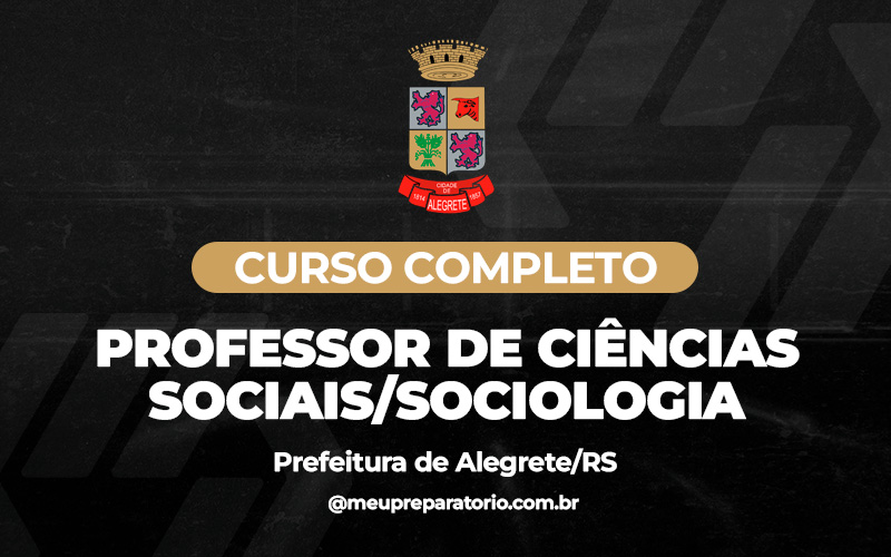 Professor de Ciências Sociais/ Sociologia - Alegrete (RS)