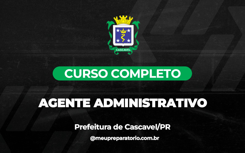 Agente Administrativo  - Cascavel (PR)