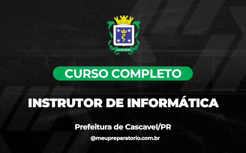 Instrutor de Informática - Cascavel (PR)