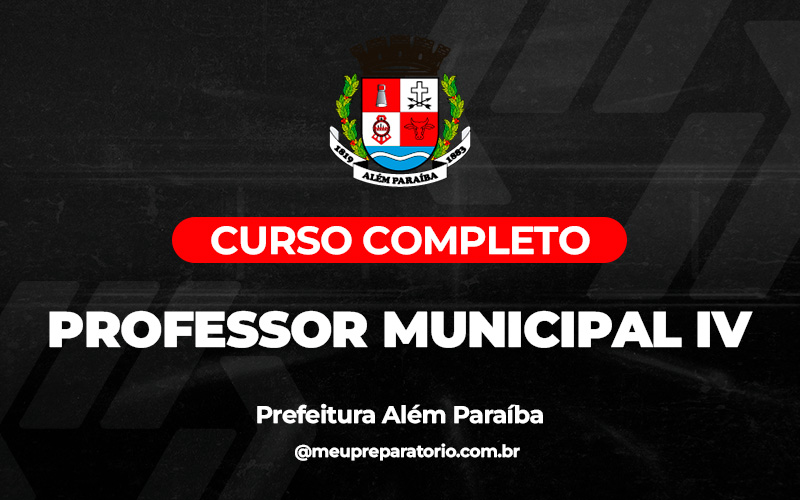 Professor Municipal IV - Além Paraíba (MG)