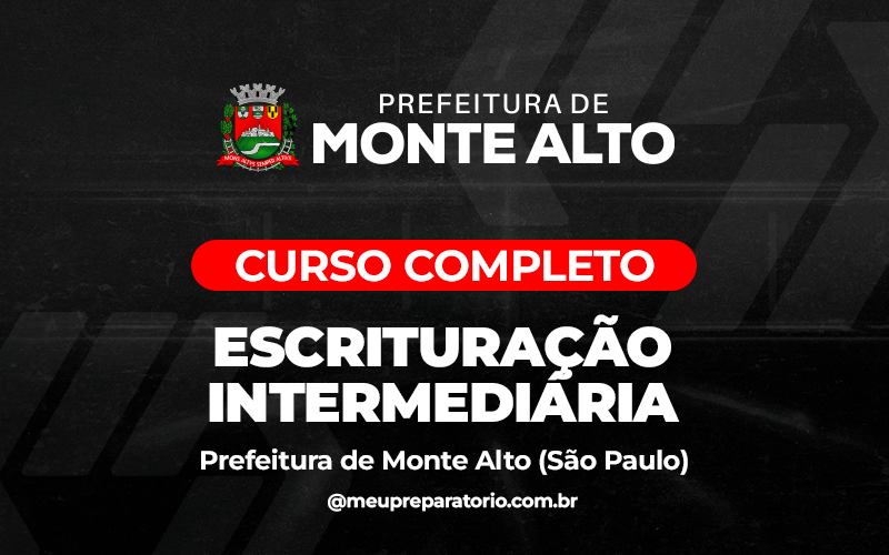 Escrituração Intermediária - Monte Alto (SP)