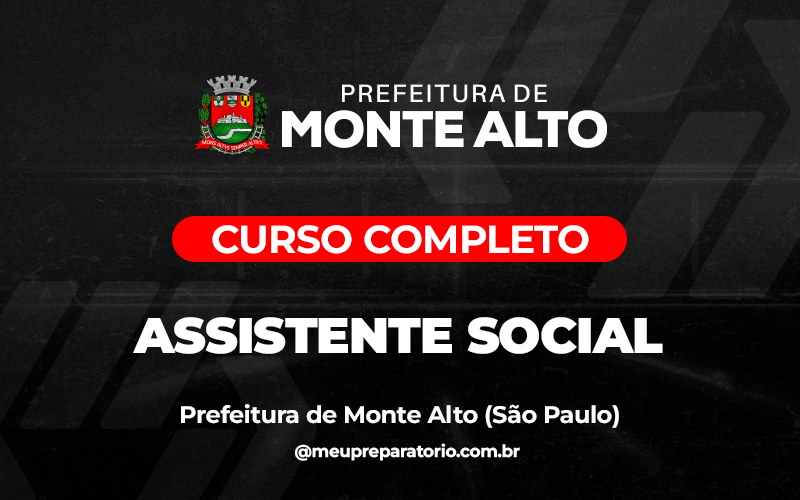 Assistente Social - Monte Alto (SP)