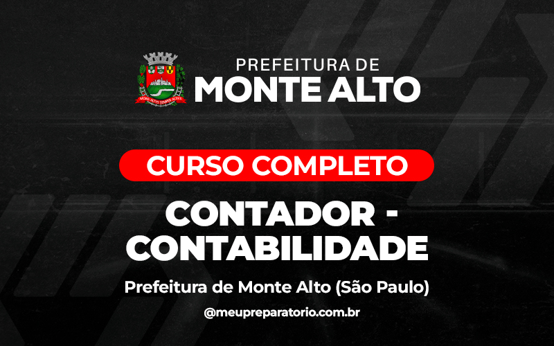 Contador – Contabilidade II - Monte Alto (SP)