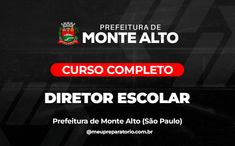 Diretor Escolar - Monte Alto (SP)
