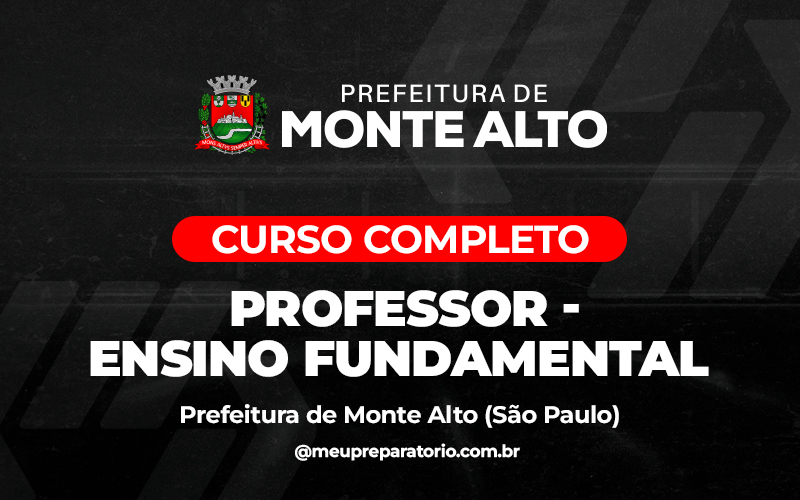 Professor I – Ensino Fundamental - Monte Alto (SP)