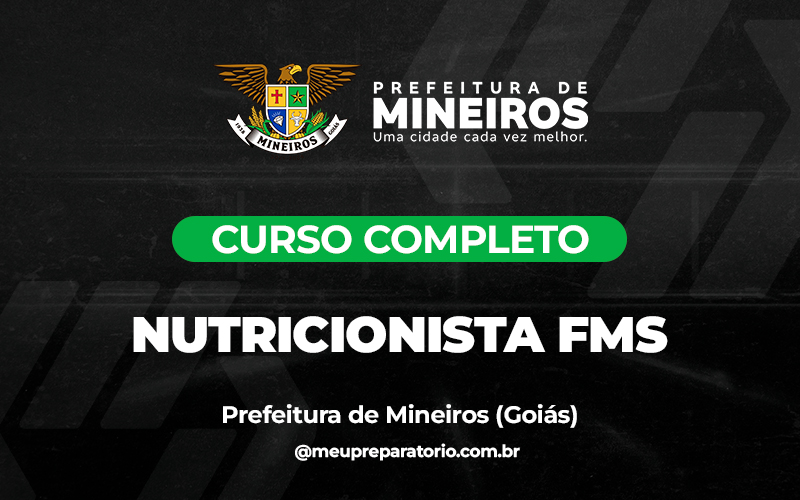 Nutricionista FMS - Mineiros (GO)