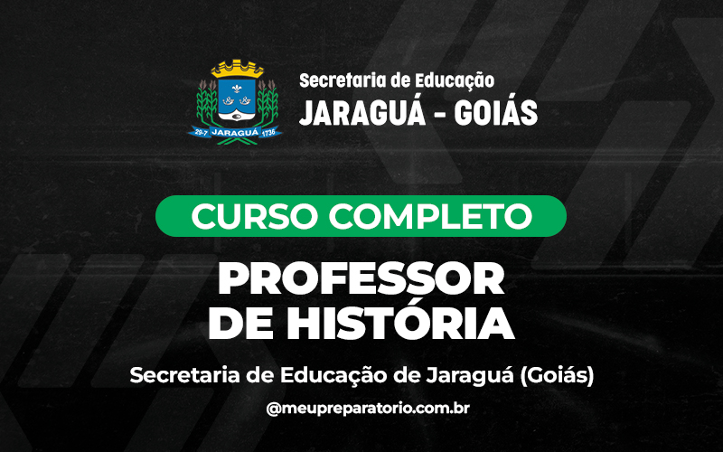 Professor de História - Jaraguá (GO) - SEDEC