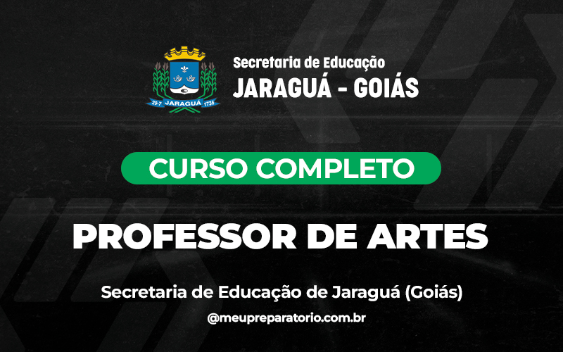 Professor de Artes - Jaraguá (GO) - SEDEC
