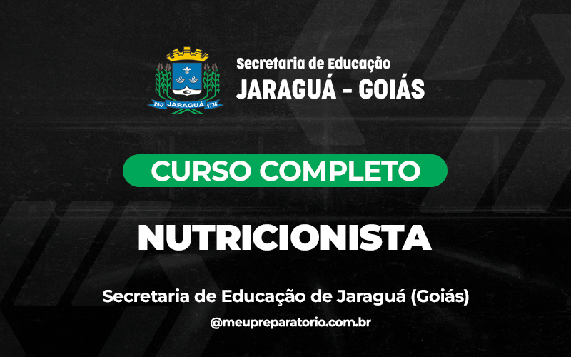 Nutricionista - Jaraguá (GO) - SEDEC