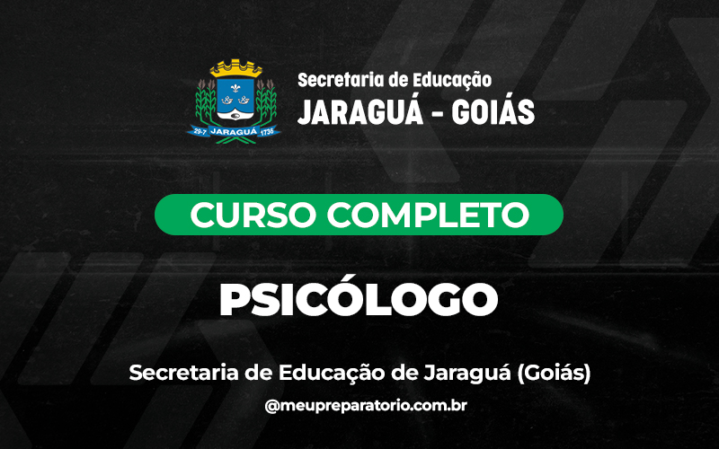 Psicólogo - Jaraguá (GO) - SEDEC