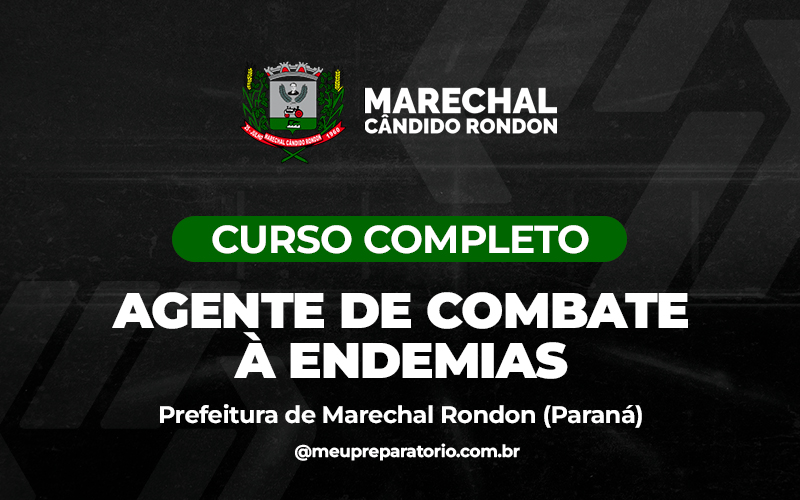 Agente de Combate à Endemias - Marechal Cândido Rondon (PR)