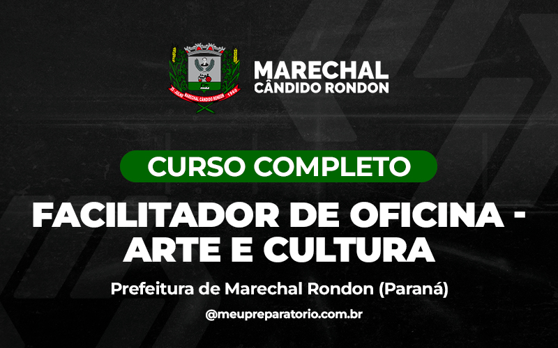 Facilitador de Oficina - Arte e Cultura - Marechal Cândido Rondon (PR)