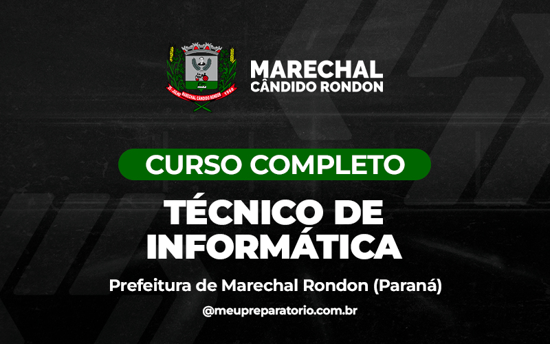 Técnico de Informática - Marechal Cândido Rondon (PR)
