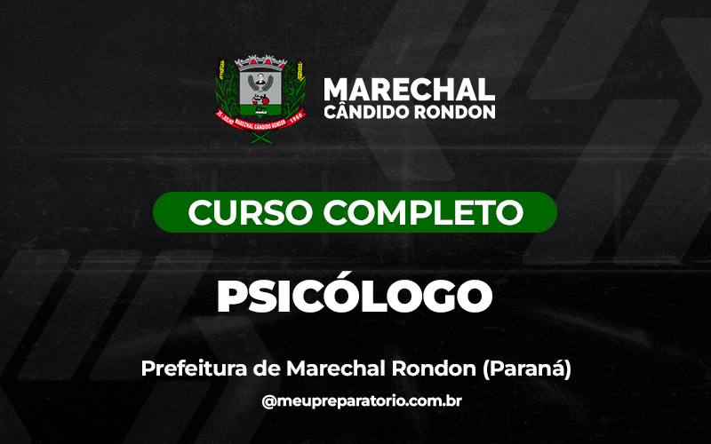 Psicólogo - Marechal Cândido Rondon (PR)