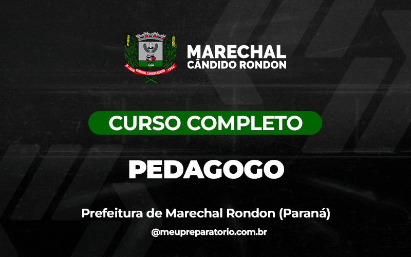 Pedagogo - Marechal Cândido Rondon (PR)