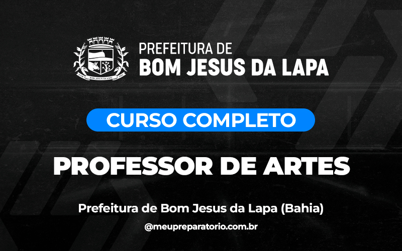 Professor de Artes - Bom Jesus da Lapa (BA)