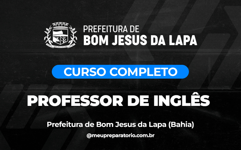 Professor de Inglês  - Bom Jesus da Lapa (BA)