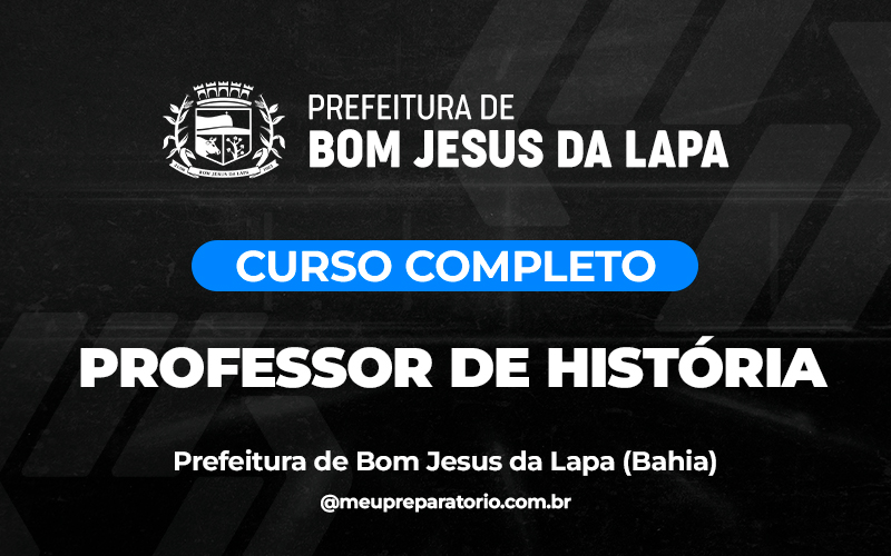 Professor de História - Bom Jesus da Lapa (BA)