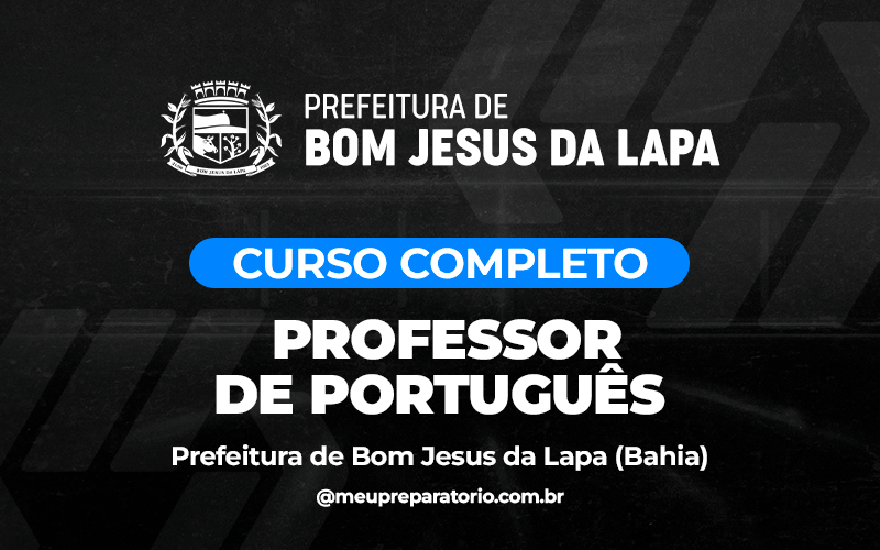 Professor de Português - Bom Jesus da Lapa (BA)