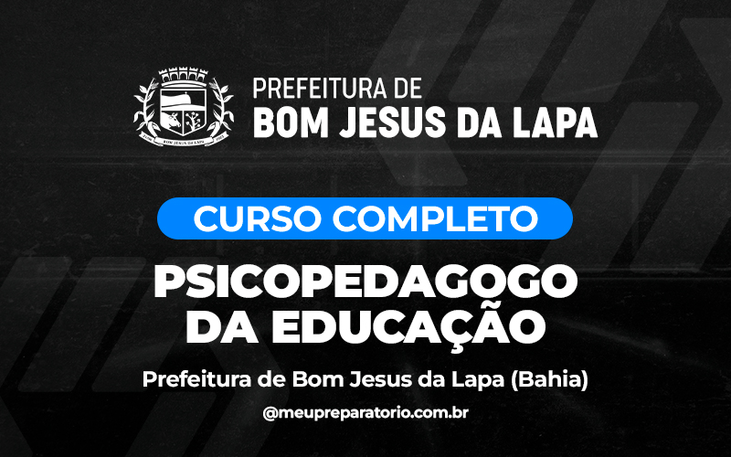 Psicopedagogo - Bom Jesus da Lapa (BA)
