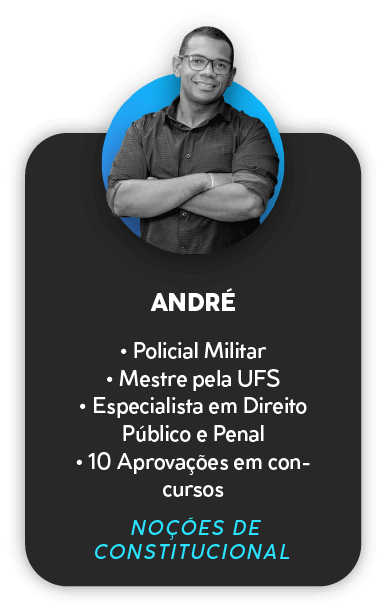 André Lucas, prof. de Direito Constitucional para PMPI