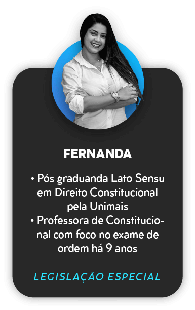 Fernanda, prof. de Direitos Humanos para PMPI