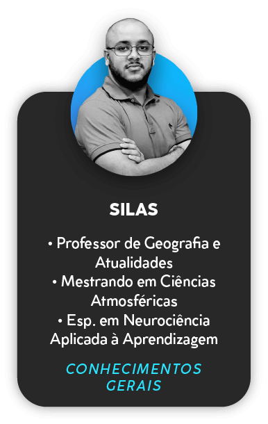 Silas, prof. de Conhecimentos Gerais para PMPI